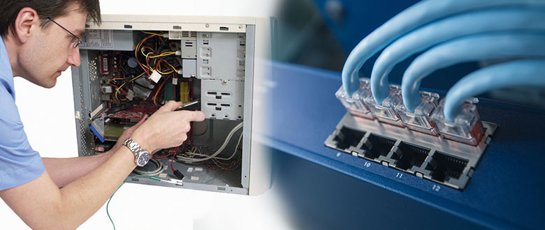 Peoria Illinois Onsite Computer PC & Printer Repairs, Network, Voice & Data Wiring Services